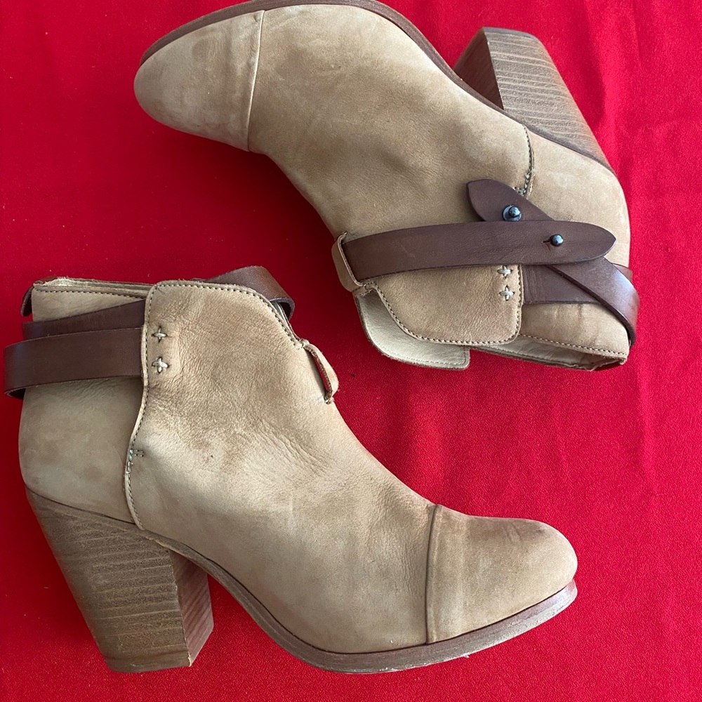 Rag & Bone Tan And Brown Booties - image 3